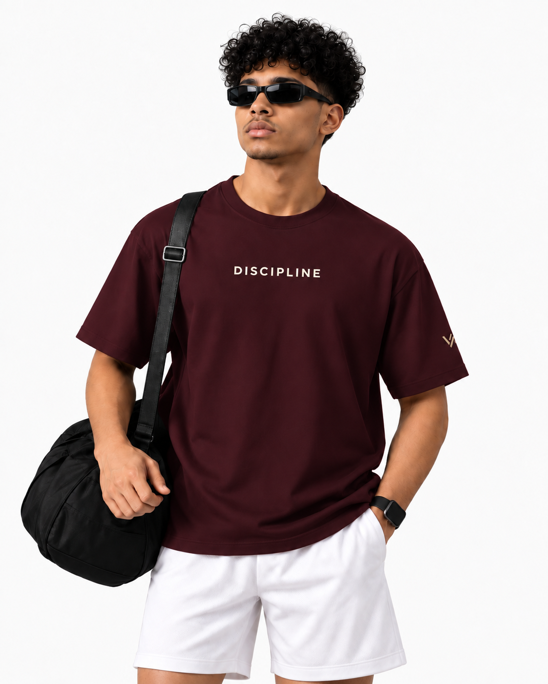 VELVONE - Discipline Terry Oversized Tee Dark
