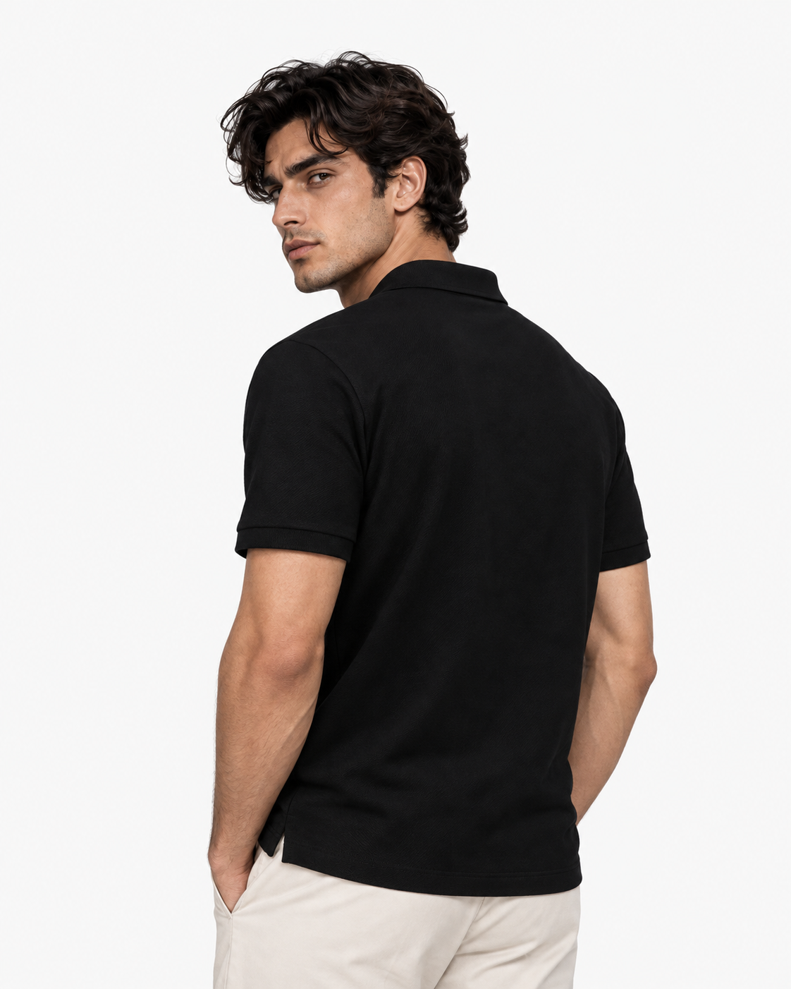 VELVONE — V Signature Polo Dark