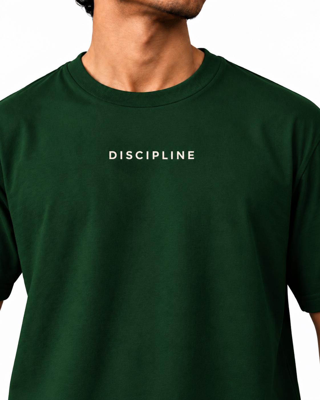 VELVONE - Discipline Terry Oversized Tee Dark
