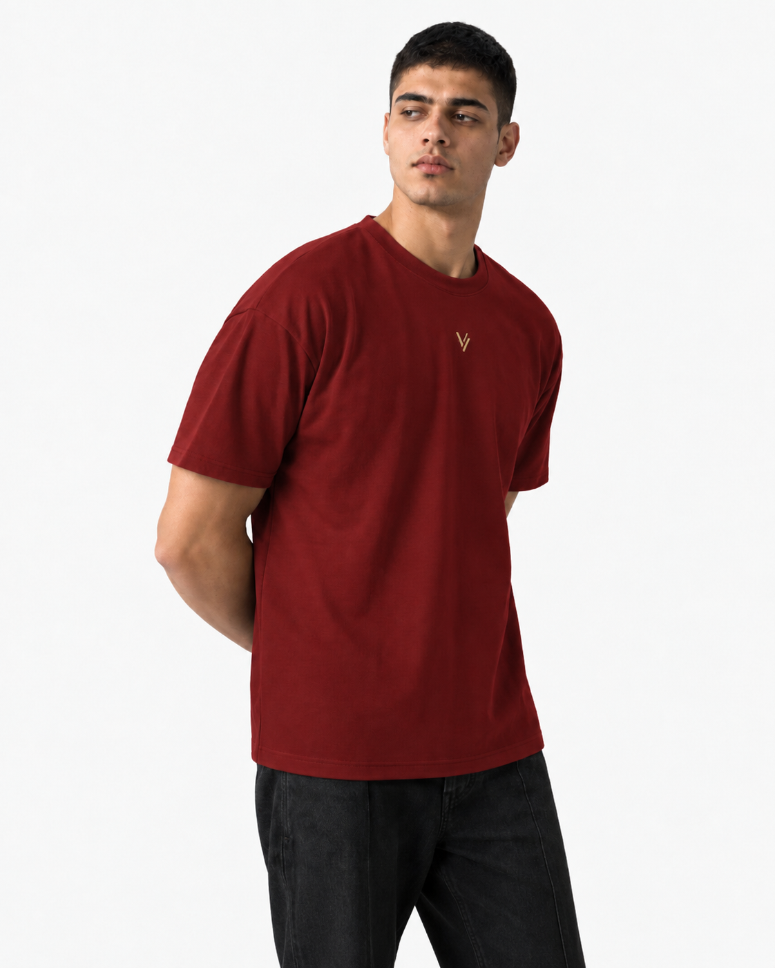 VELVONE —  V Classic Oversized Tee Dark