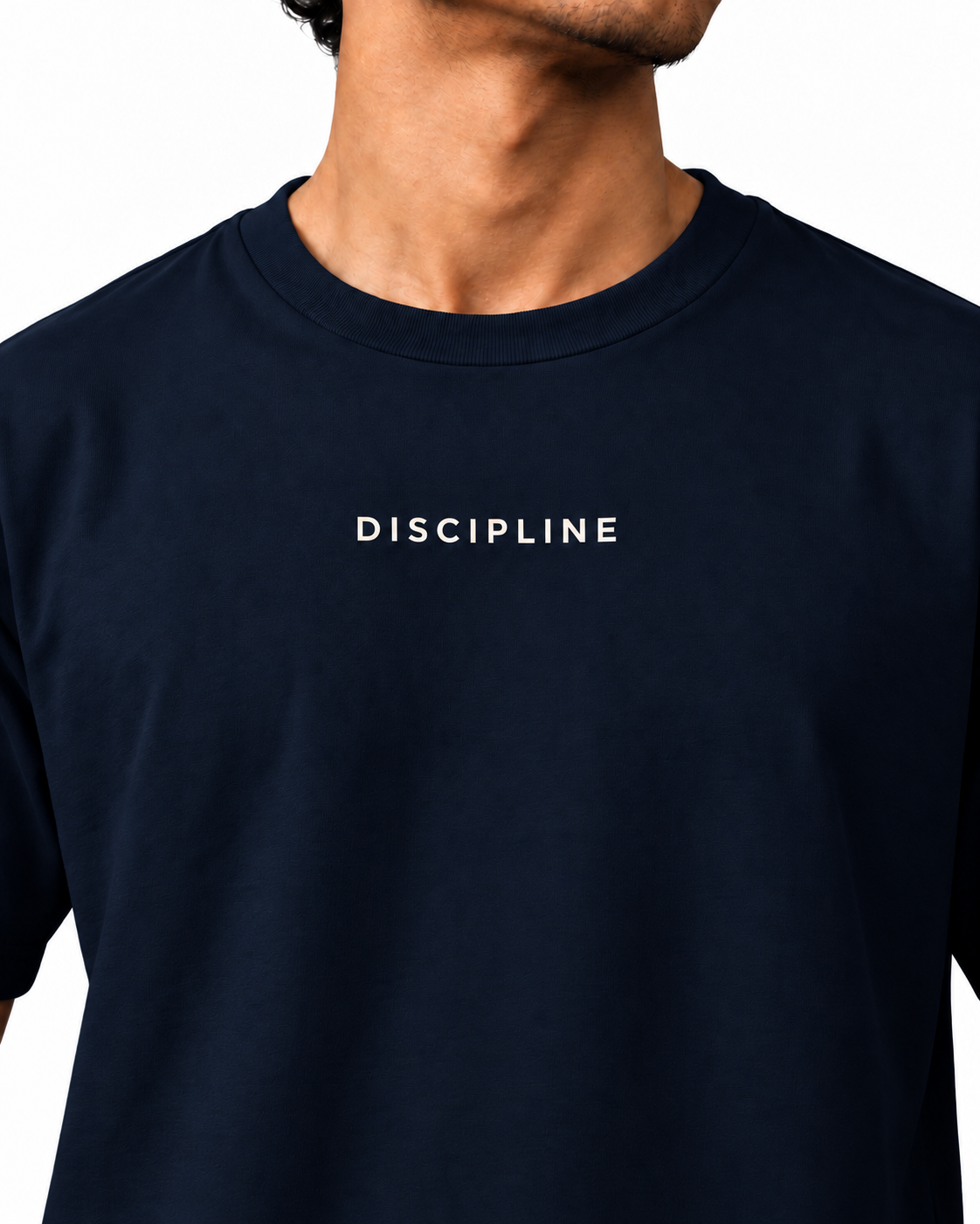 VELVONE - Discipline Terry Oversized Tee Dark