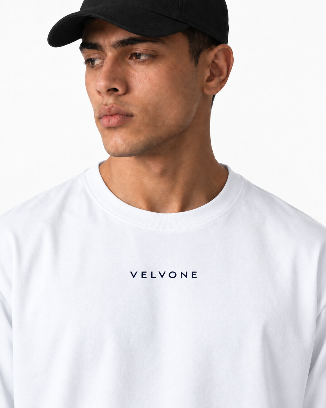 VELVONE - Essential Terry Oversized Tee Light