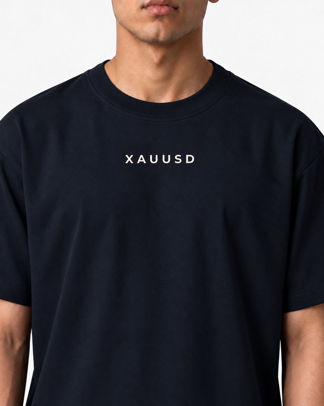 VELVONE - Aurum Terry Oversized Tee Dark