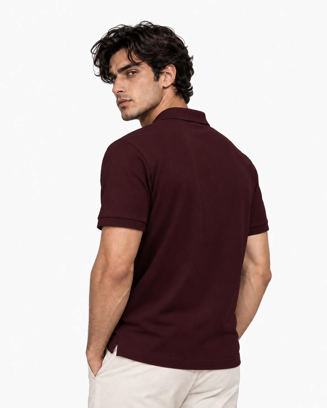 VELVONE — V Signature Polo Dark