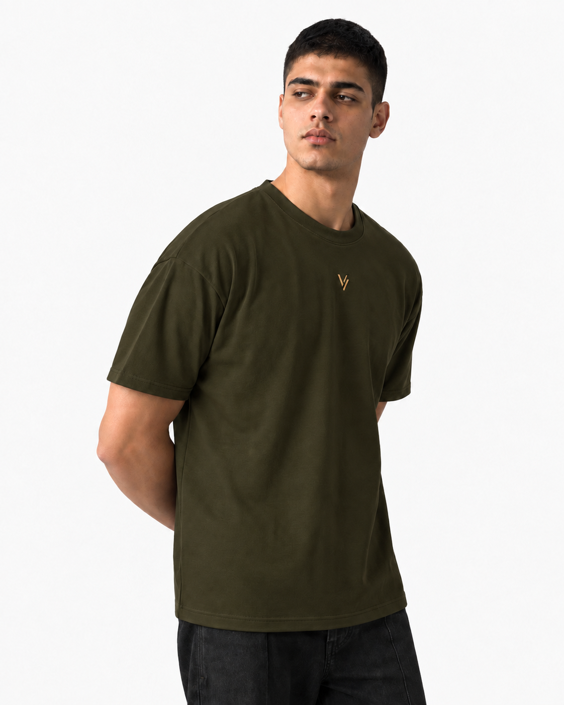 VELVONE —  V Classic Oversized Tee Dark