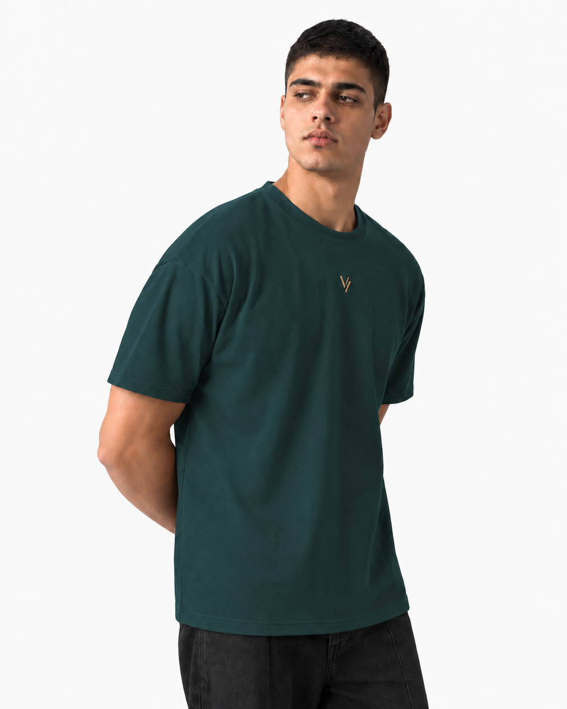 VELVONE —  V Classic Oversized Tee Dark