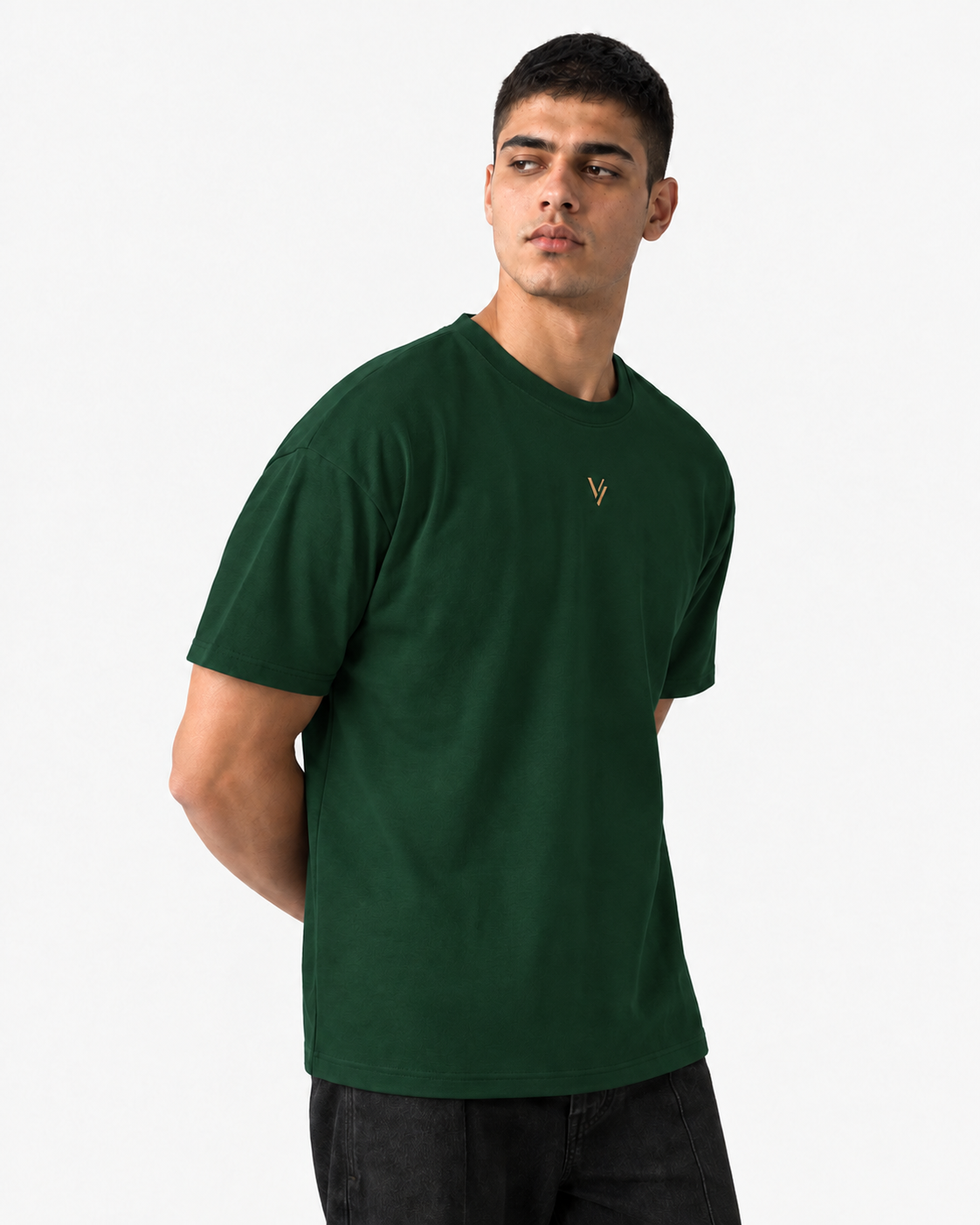 VELVONE —  V Classic Oversized Tee Dark