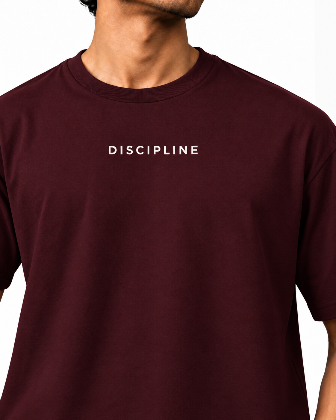 VELVONE - Discipline Terry Oversized Tee Dark