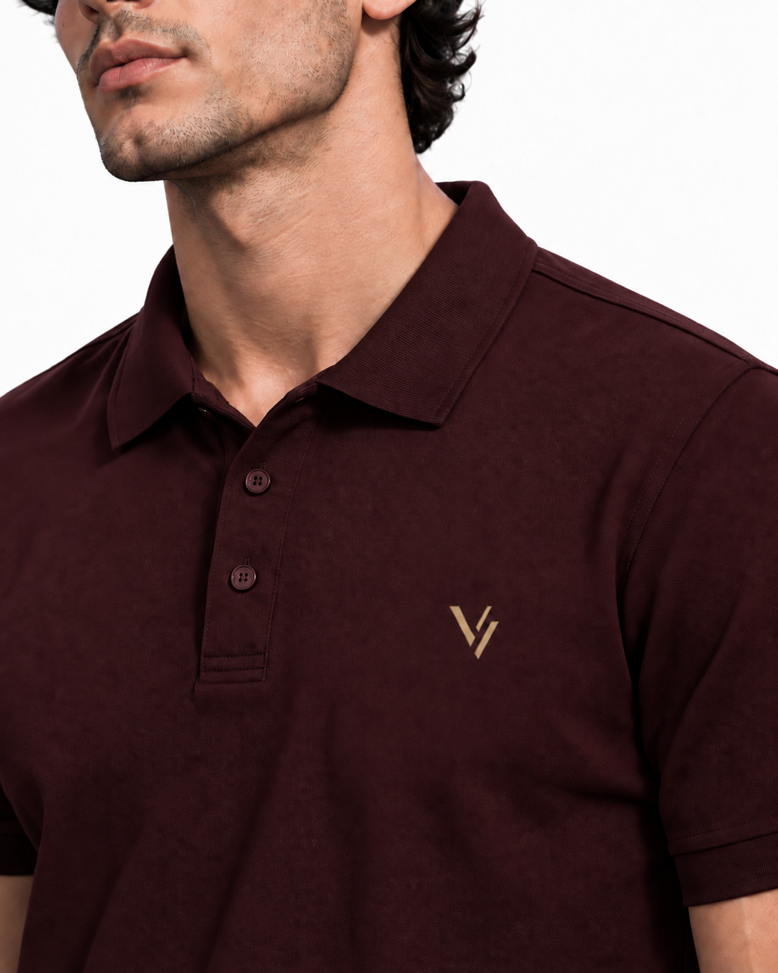VELVONE — V Signature Polo Dark