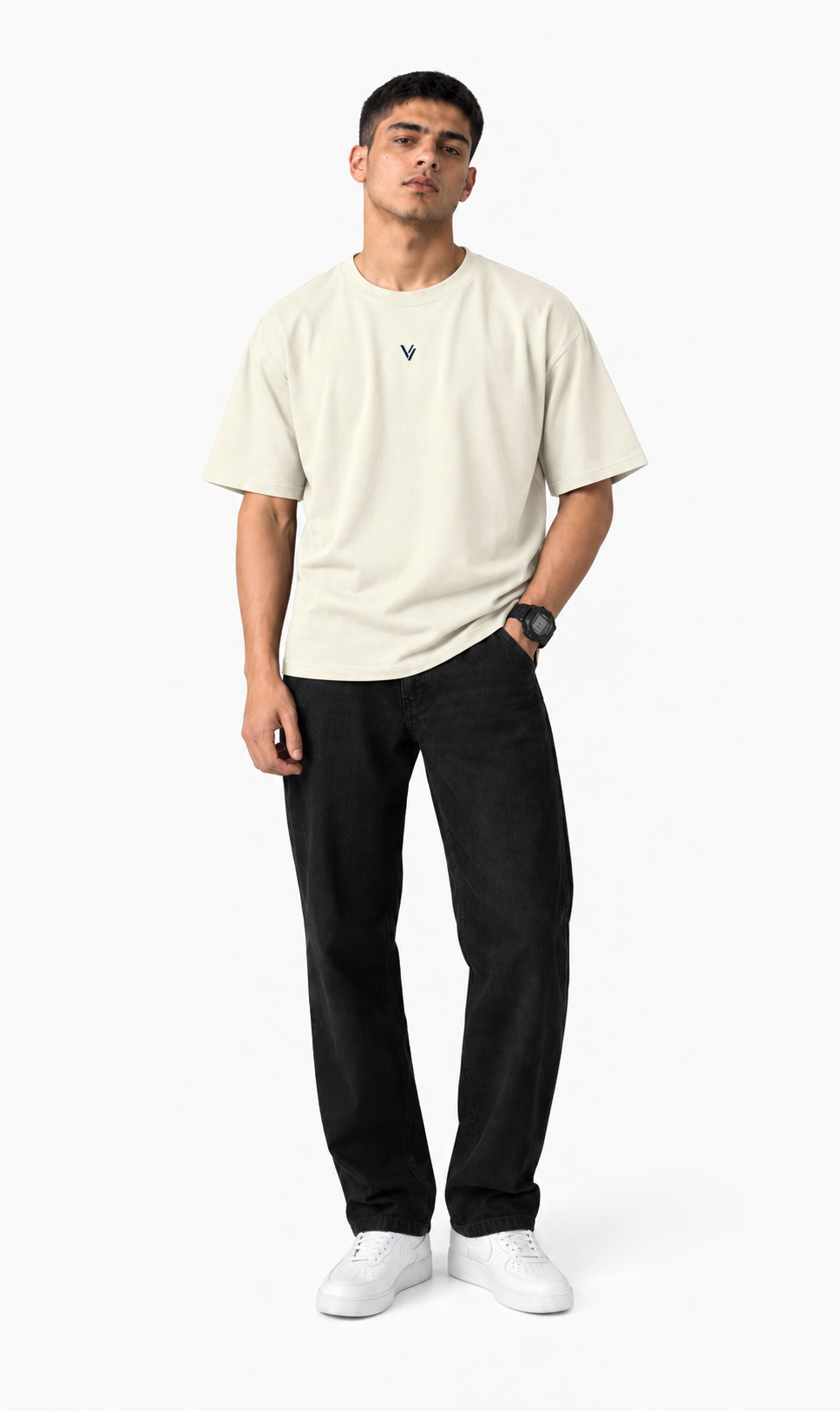 VELVONE —  V Classic Oversized Tee Light