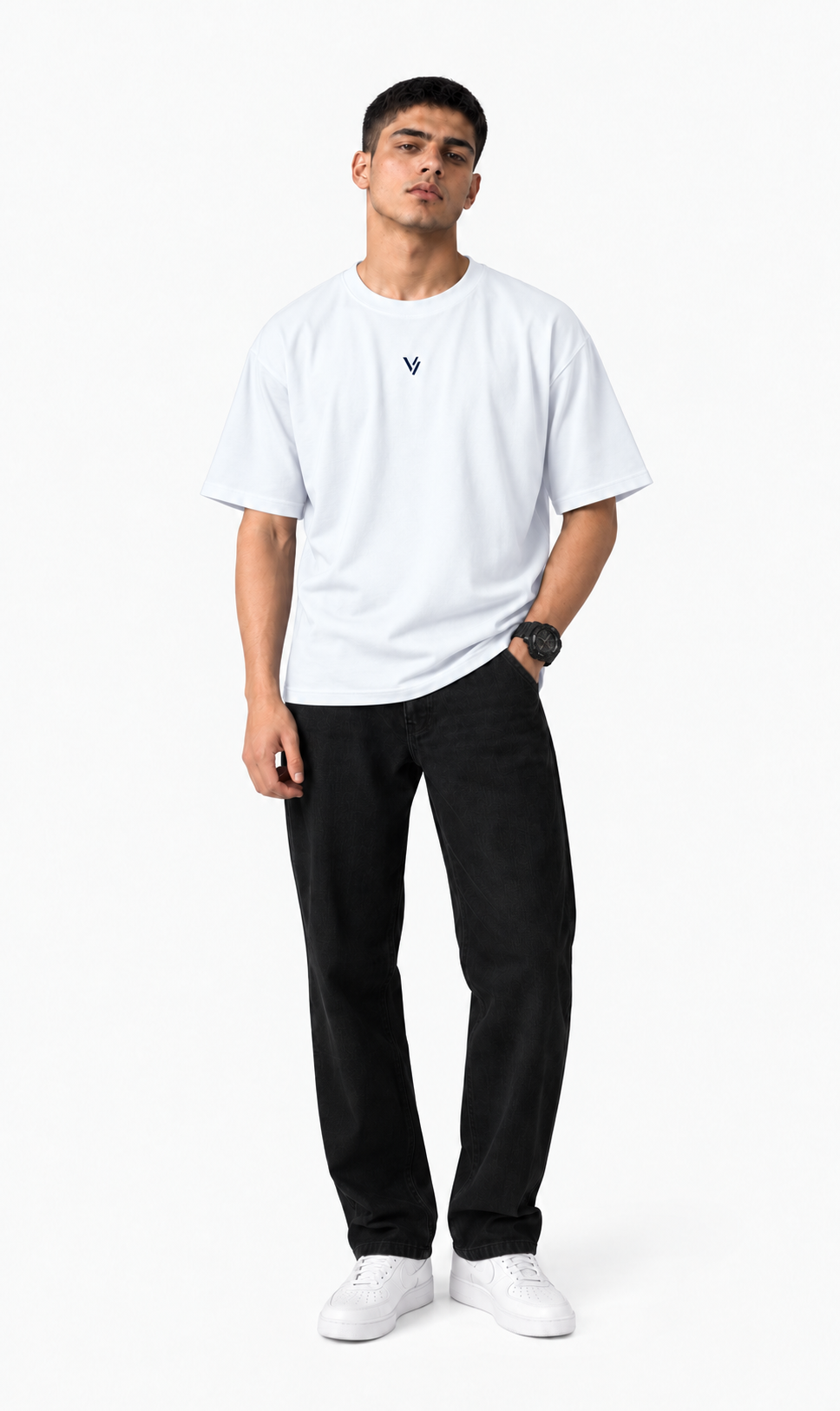 VELVONE —  V Classic Oversized Tee Light
