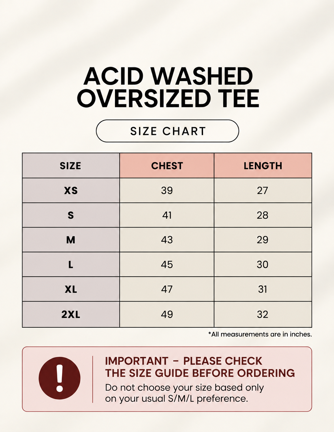 VELVONE -  Obsidian Acid Wash Oversized Tee